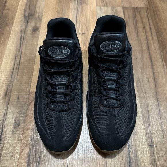2018 Nike Air Max 95 Premium Exotic Skins Black White Gum Bottom main image 8
